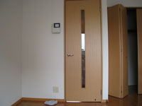 室内建具施工後