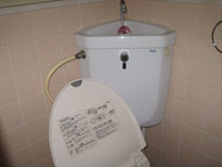 洗面所・トイレ施工前