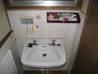 洗面所・トイレ施工前